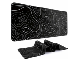 Mousepad Gamer Extra Grande 90x40cm Base Antiderrapante Superfície Lisa Para Controle Preciso E Experiência De Jogo Confortável Olysi Shop (1 Unidade)