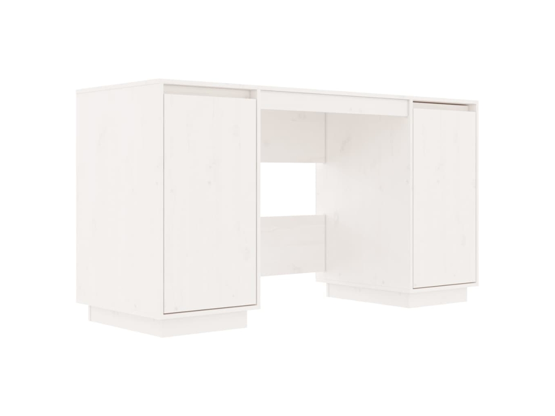 Desk, Desks Vidaxl Branco Madeira De Pinho (n/a)