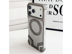 Capa Magnética Armor Compatível, Colorida, Sem Moldura, Com Rotação De 360°, Para Iphone 17 Pro.