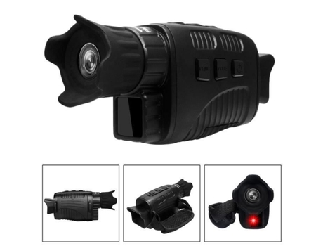 Bright-4xZoom Binóculos Digitais Profissional Visão Noturna Infravermelha Monocular 1080p HD Vídeo Longa Distância Para Caça Cam SODIAL