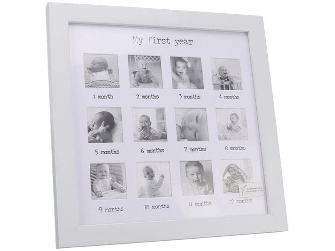 Fotolijst Para Bebê - Primeiros Anos - Registo De Desenvolvimento - Material Resistente - Marcos - Decoração - Ganchos E Pernas De Suporte - Fotolijst