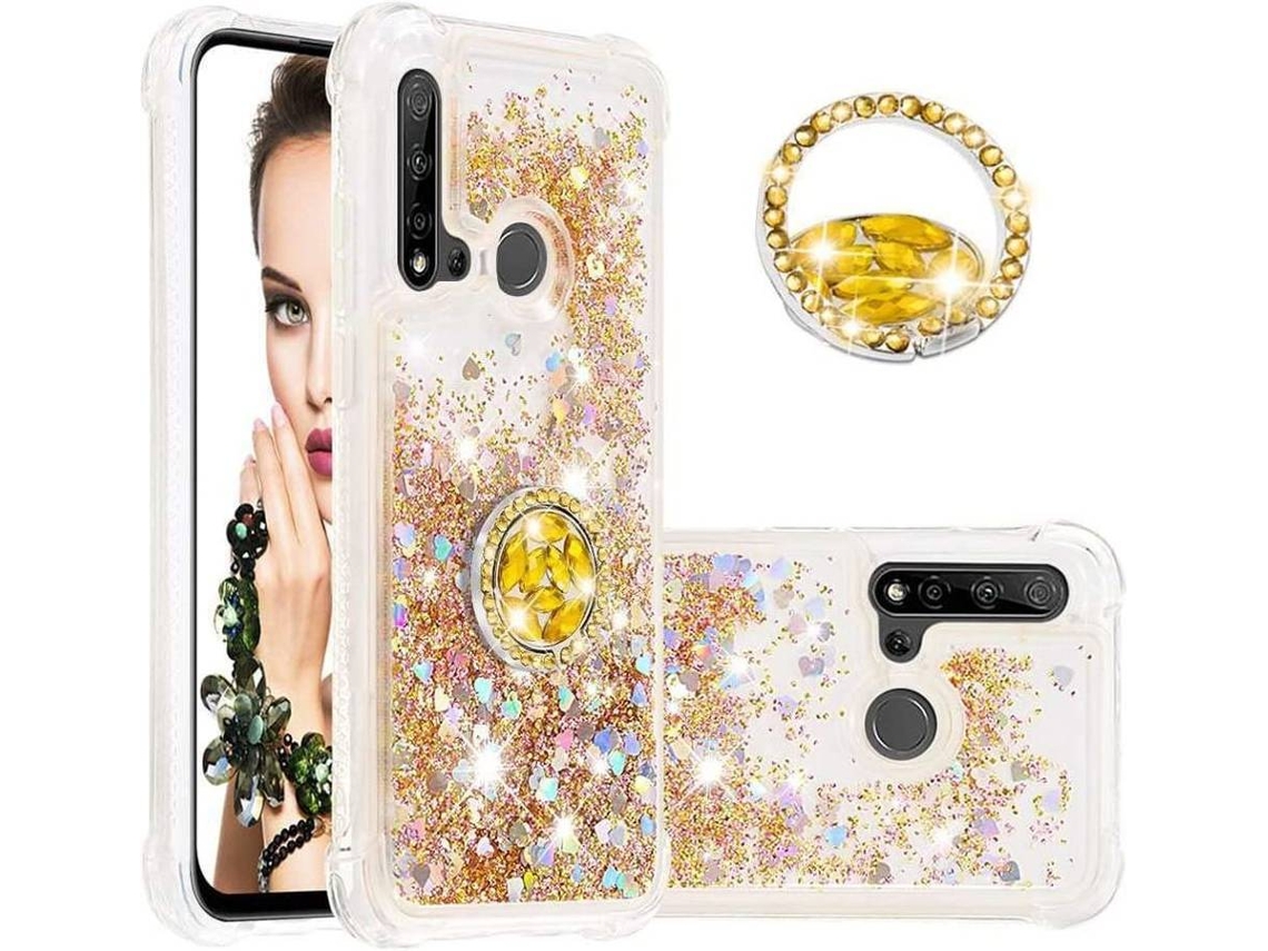 Capa Huawei P20 Lite HONGWE. Dourado