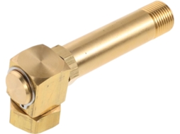 Conector Giratório de Latão para Enroladores de Mangueira de Jardim com Design Giratório Flexível e Ampla CHABERLU