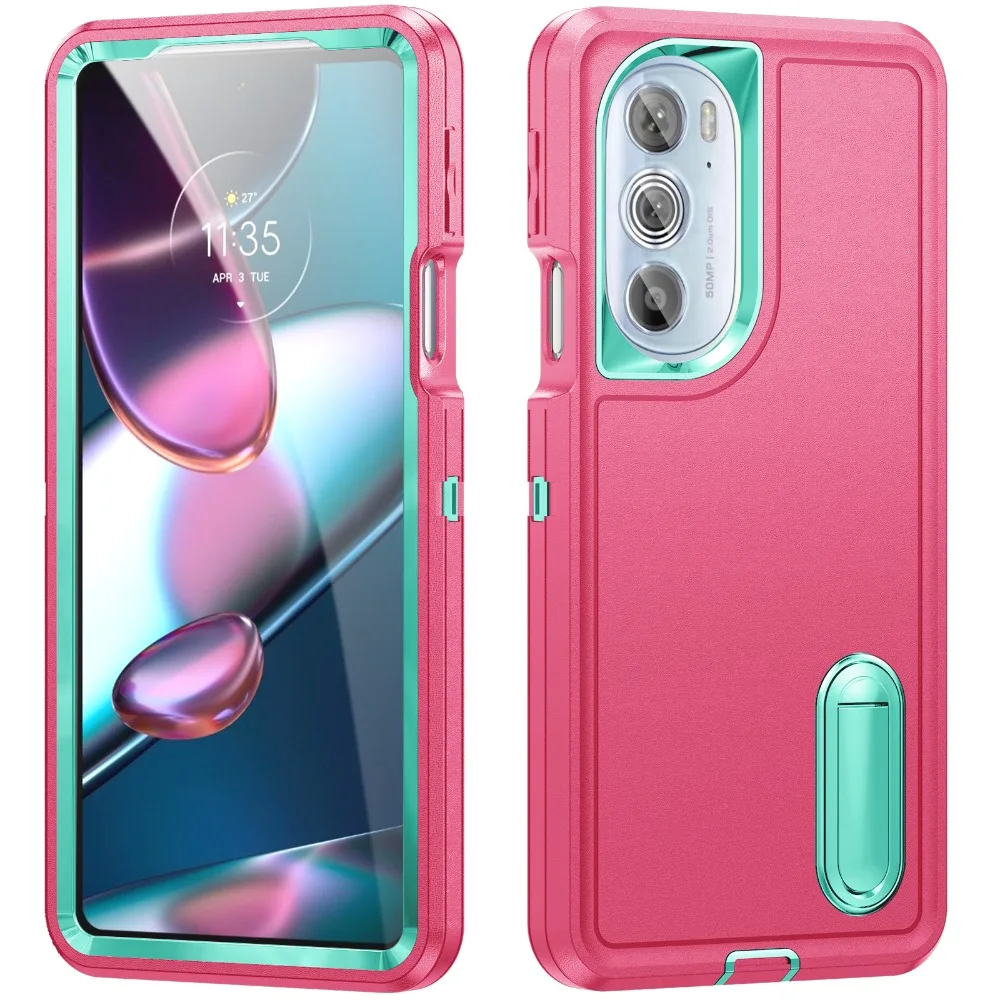 (verde-rosado, Motorola G 5g (2025)) Capa Protetora Resistente A Impactos E De Alta Resistência