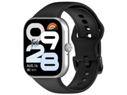 Pulseira De Silicone Macio De Cor Sólida Com Fivela De Aço Preta Para Redmi Watch Move