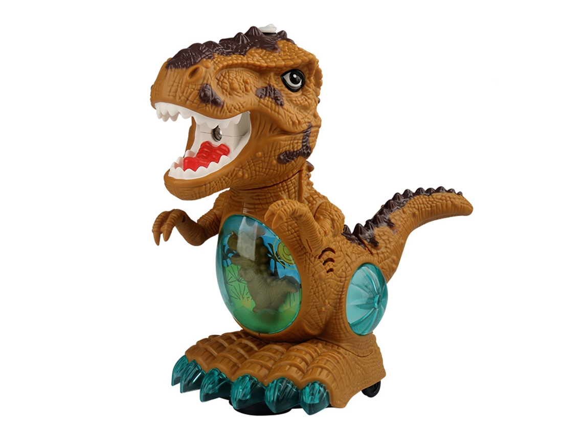 Mali brinquedo de Dinossauro com Música Luzes e Spray Que Anda Universal para Crianças