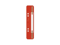 Tiras de encadernação Leitz, 35 x 158 mm, filme PP, vermelho, furo perfurado 60 80 mm, Esselte Leitz (3710 00 25)