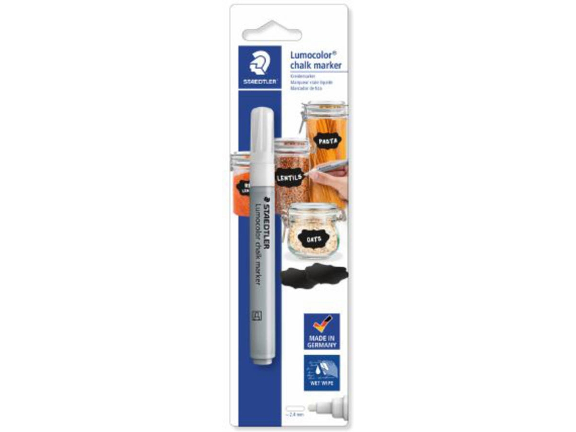 Marcador STAEDTLER de Giz Líquido 24 mm (Branco)