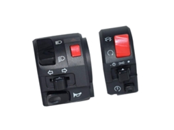 Interruptor De Guidão De Moto,controlador,pisca E Buzina,botão De Partida,1 Par Btforus