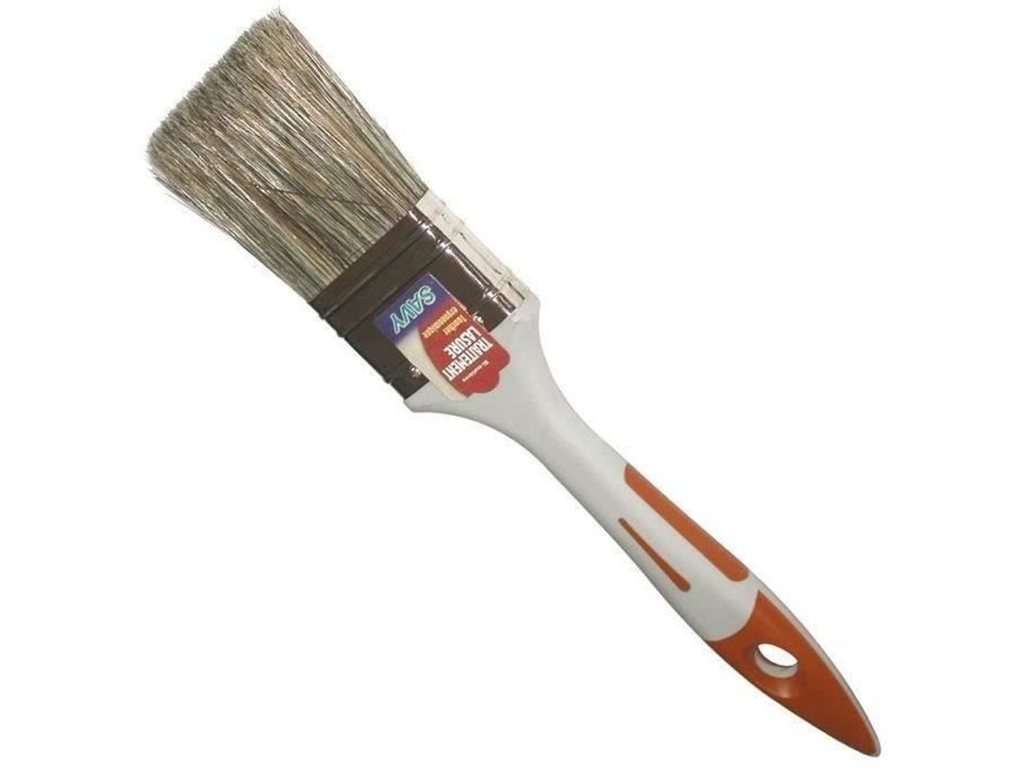 Escova Especial Plana Para Manchas Savy 60 Mm Cabo Bimatéria