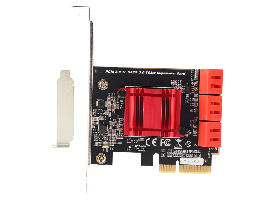 Adaptador Sata 3.0 Pcie 6 Portas LAXISCREED