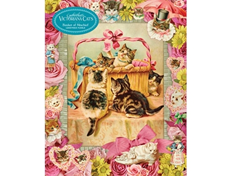 Livro Cynthia Harts Victoriana Cats Basket of Mischief 1,000Piece Puzzle de Cynthia Hart (Inglês)