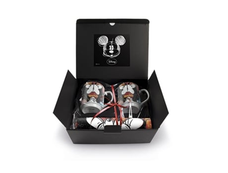 Conjunto De 2 Copos Empilháveis 2 Individuais Pp Vermelhos Mickey Mouse Egan