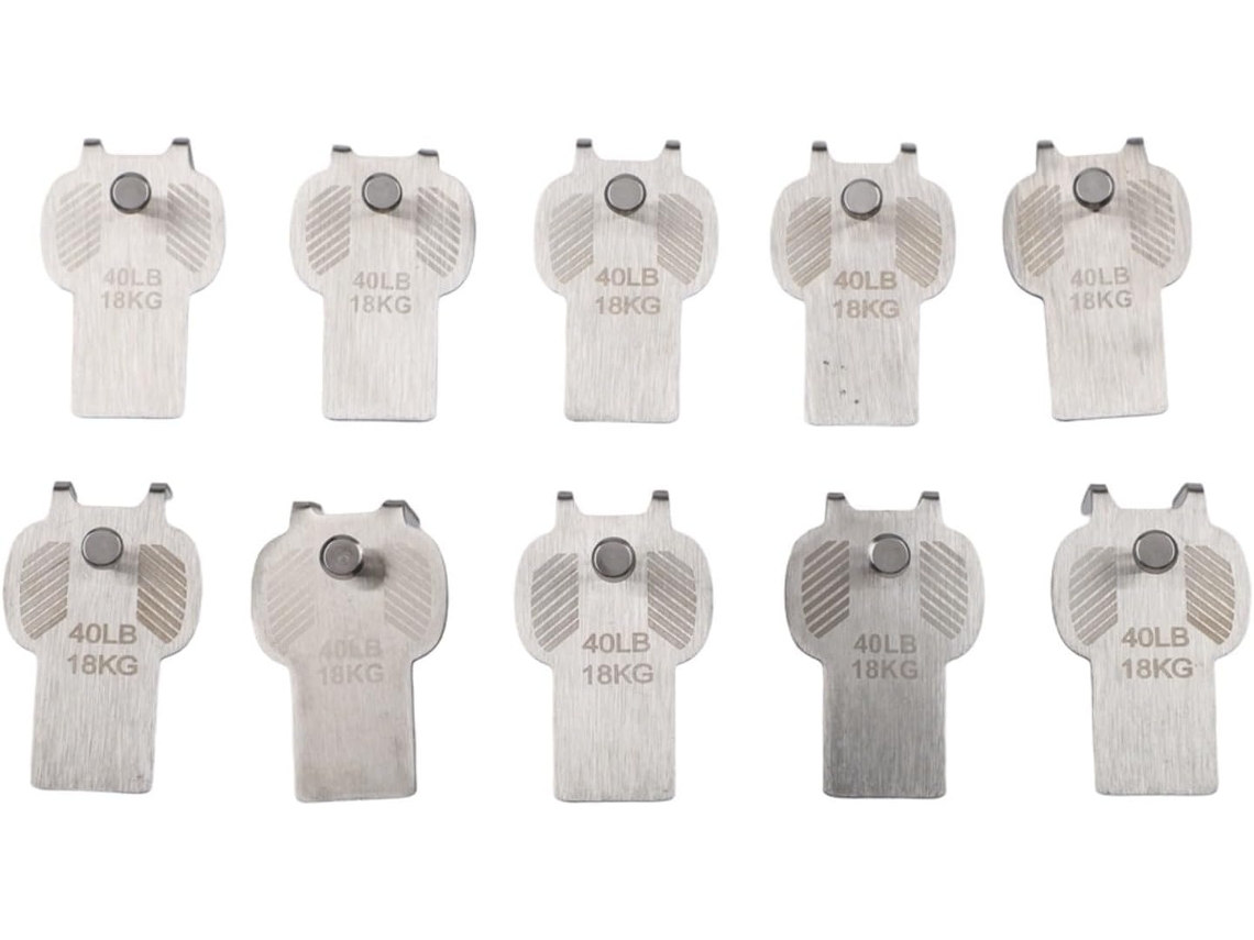 Ganchos De Parede Reforçados Para Drywall, Ganchos De Metal Que Não Danificam A Superfície, Ideais Para Pendurar Quadros