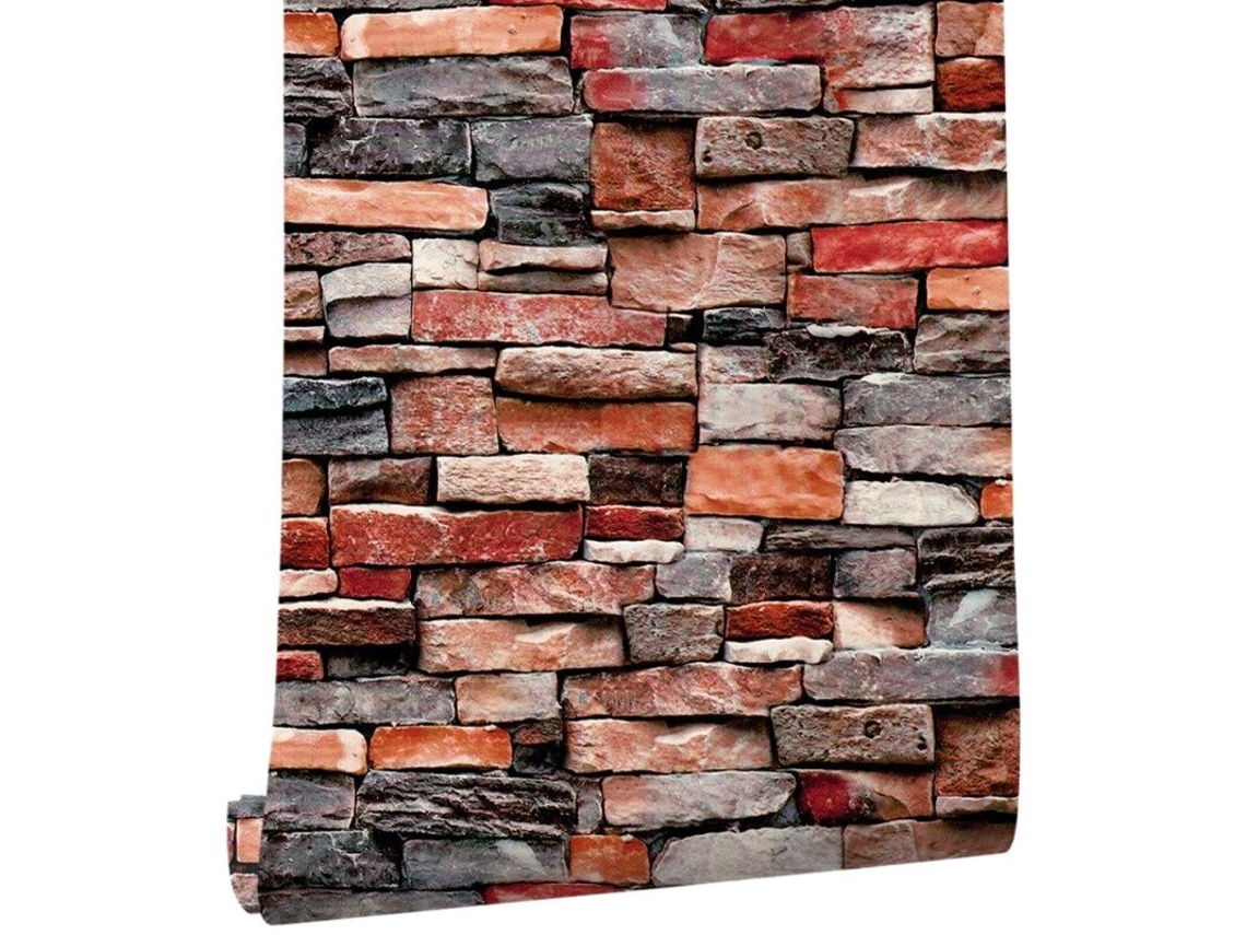 Papel De Parede Autoadesivo 3d Vinílico Com Estampa De Madeira Rústica, 6m, Para Móveis E Paredes