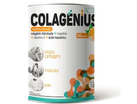 Suplemento Alimentar Colagenius Active Laranja Pó 345G