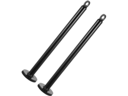 Suporte para barra de halteres, com pino de carregamento de anilhas, S/MARCA