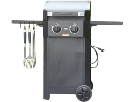 Barbecue Elétrico BARBECOOK E-Luca (121.4 x 60.3 x 112.3 cm - Preto)