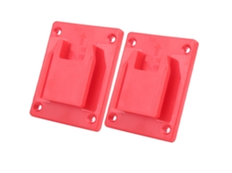 2 Peças De Prateleira De Parede Para Ferramentas Milwaukee M18 18v/20v, Acessórios De Furadeira Elétrica, Peças De Hardware