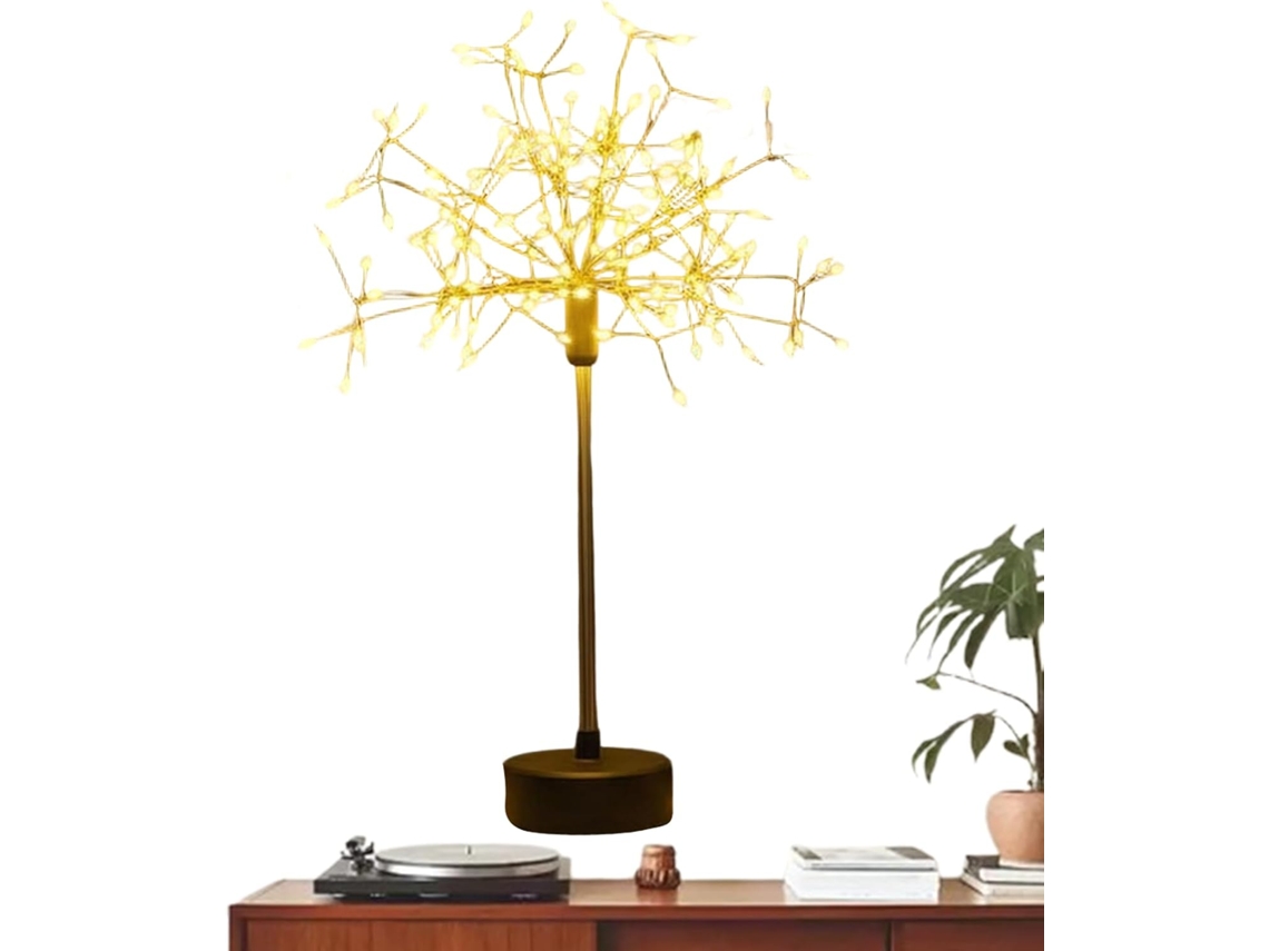 Luminária Branch Lamps: De Ambiente Com Fio Cobre Flexível E Luz