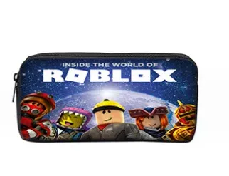 Lancheira escolar Roblox, Lancheira para alunos do ensino fundamental e médio, Mochila escolar para meninos e meninas, Estampa de anime Aquaforge