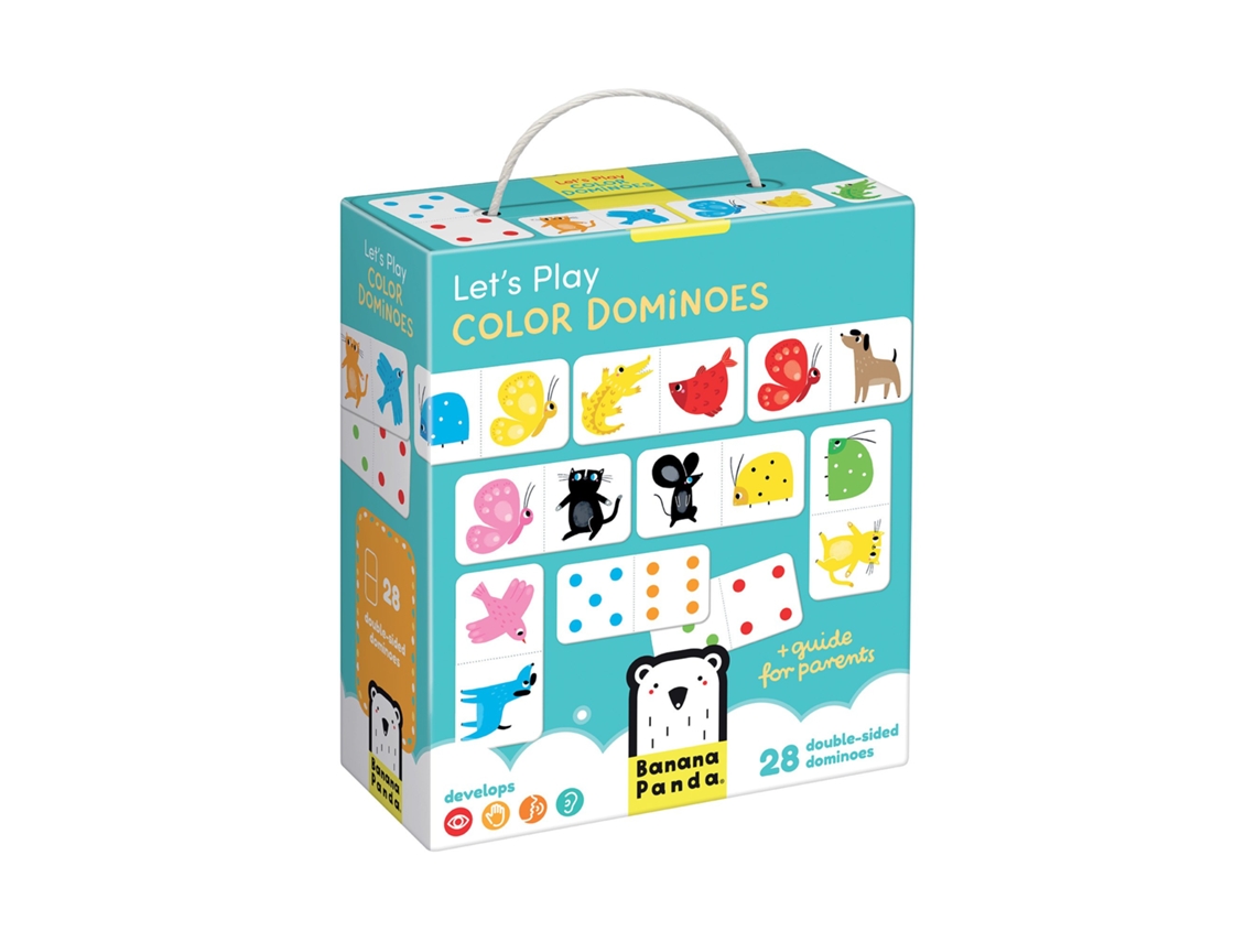 Vamos Jogar Dominó Colorido 2 Banana Panda