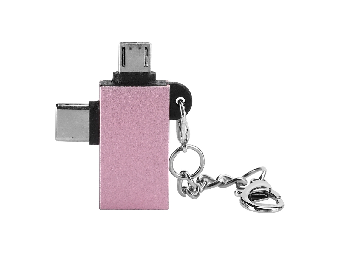Cabo Adaptador Otg EOOCOO (interface Usb3.0, Conversão Um para dois)