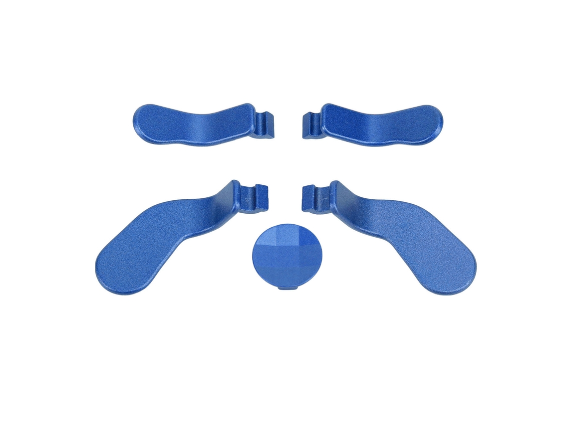 Mali paddles Controle 4 Bastões Polegadas Aço Inoxidável e 1 D pad Substituição para Elite Series 2 Azul