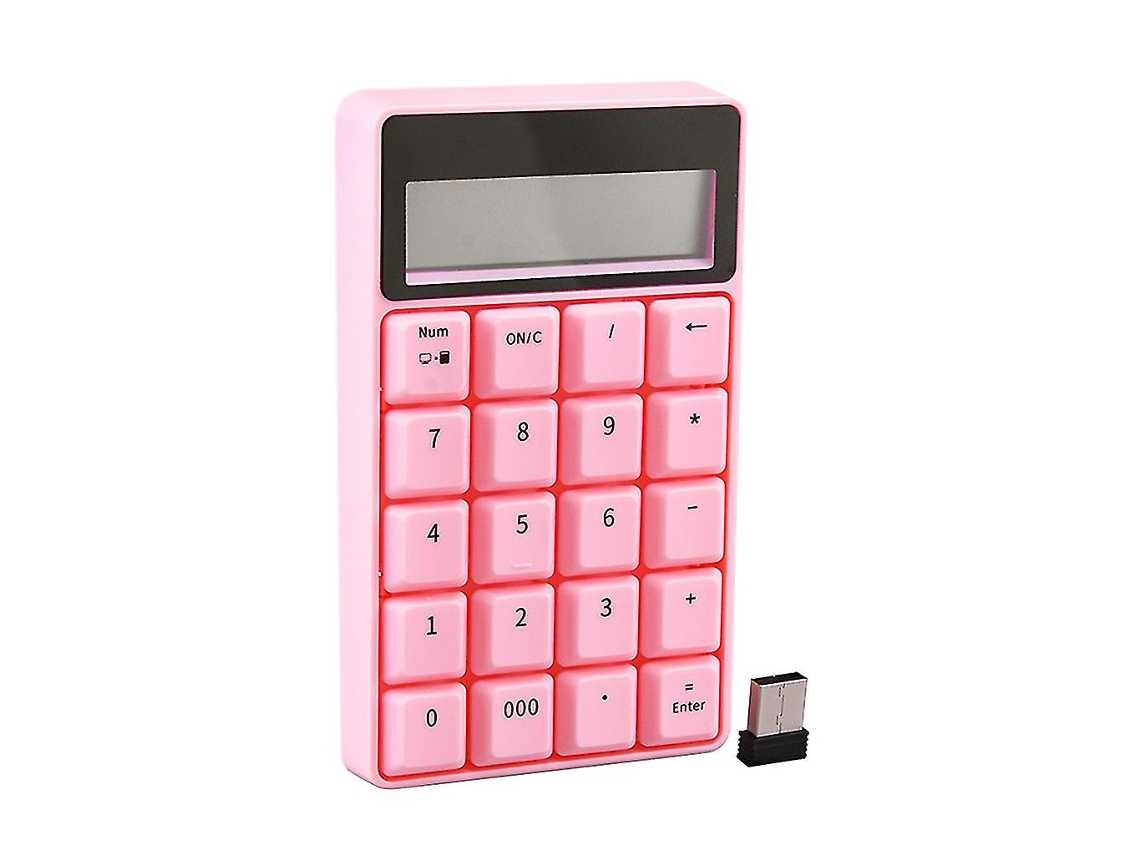 Teclado Numérico Sem Fio Com Visor Lcd Digital Ly Ebike