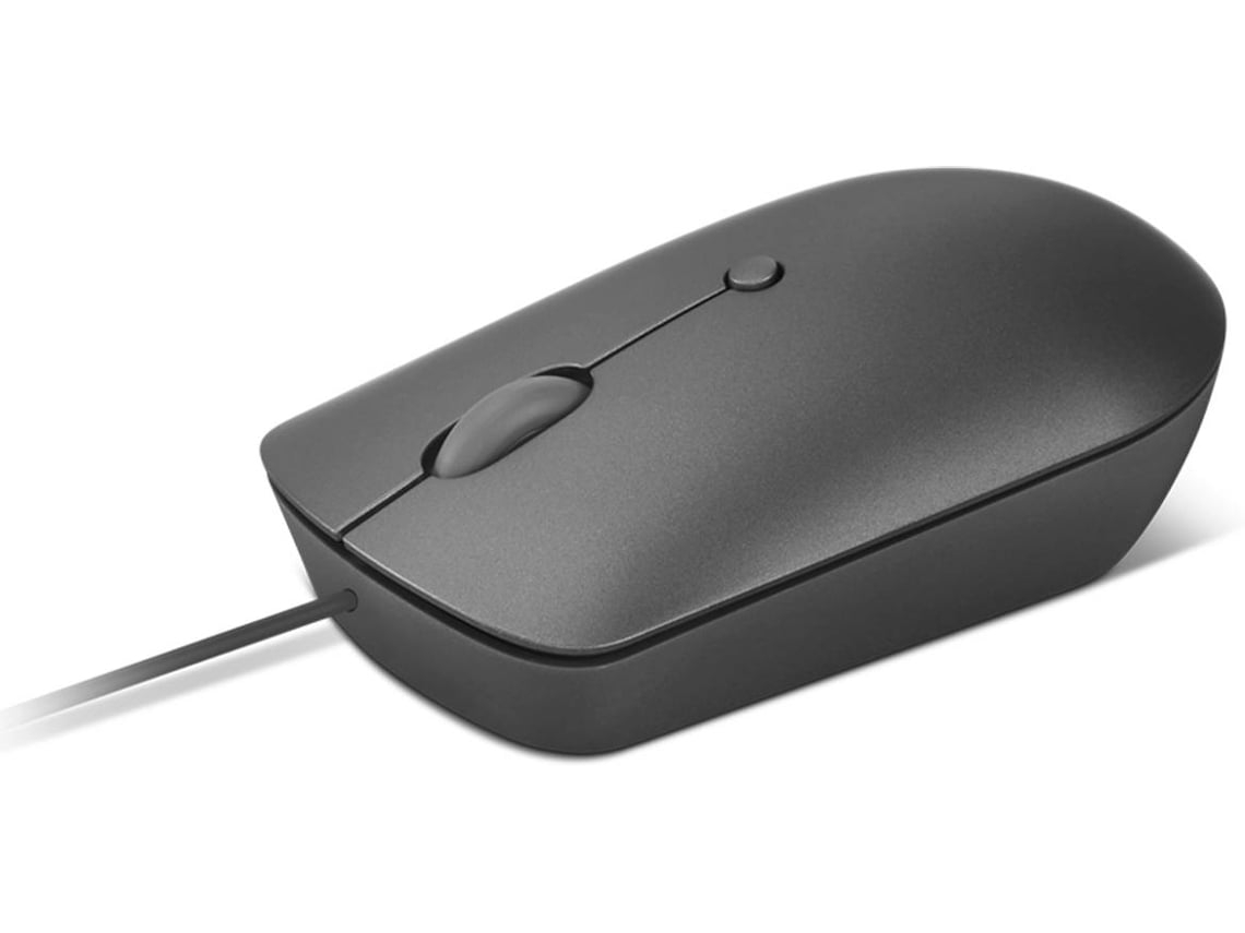 Rato LENOVO 540 Compacto (Outlet Caixa Aberta - Cabo USB - 2400 dpi - Cinzento)