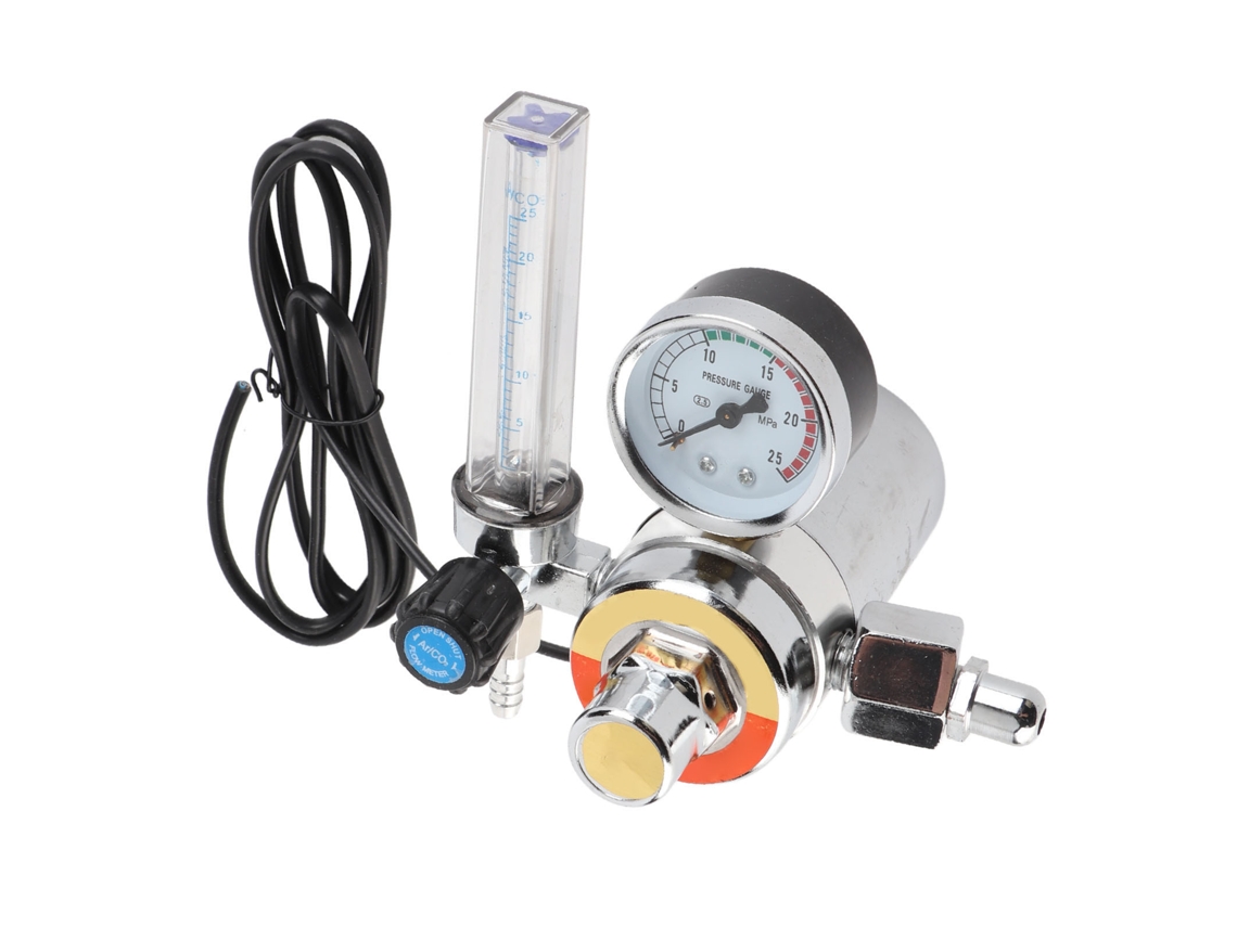 Regulador De Dióxido De Carbono Laxiscreed Com Controle De Fluxo Até 15m³/h Para 36v