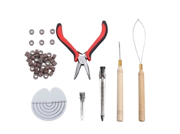 Kit De Ferramentas Para Extensões De Cabelo Fixação E Espaçamento
