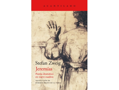 Livro Jeremías de Stefan Zweig (Espanhol)