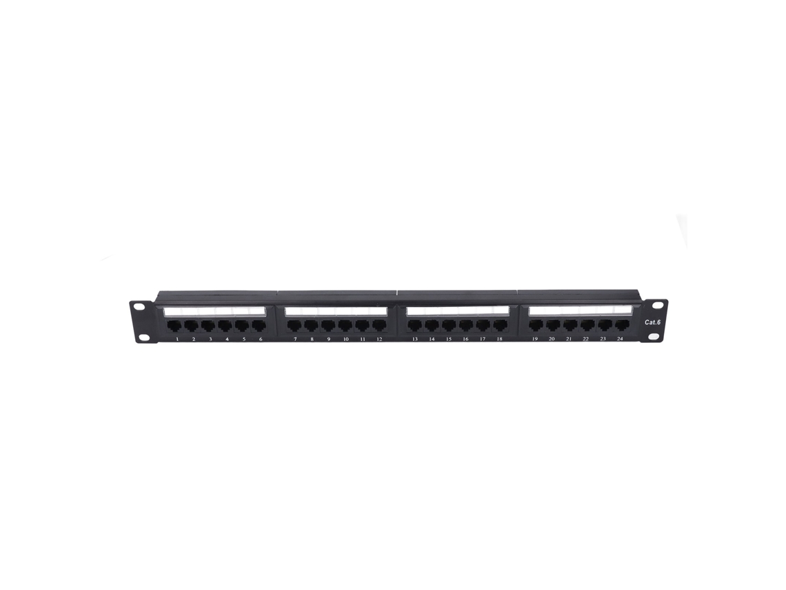 Laxiscreed Patch Panel Category 6 Para Rede Ethernet Gigabit Com Interface Rj45