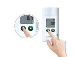 Gravador de temperatura USB Logger YURU para armazenamento de dados, exportação PDF/CSV para frio e logística