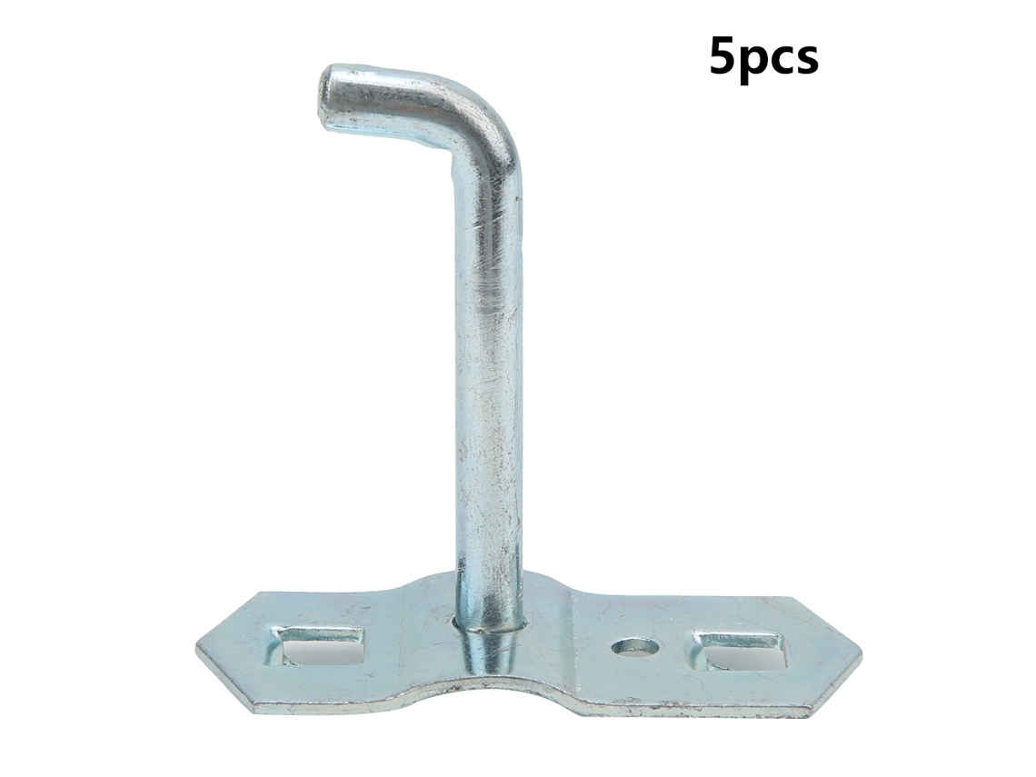 5 Peças De Gancho De Aço Para Armário De Ferramentas, Organizador De Prateleira Suspensa Para Chaves E Ferramentas, 50x6mm