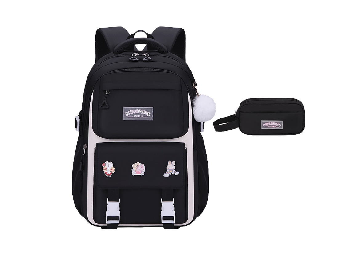 Laxiscreed Mochila Escolar Grande Para Crianças E Jovens, Leve E Confortável