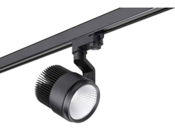 Ledsc4 Action - Foco 112x101x216mm, Alumínio, Cor Preto, Led, Máx 30w
