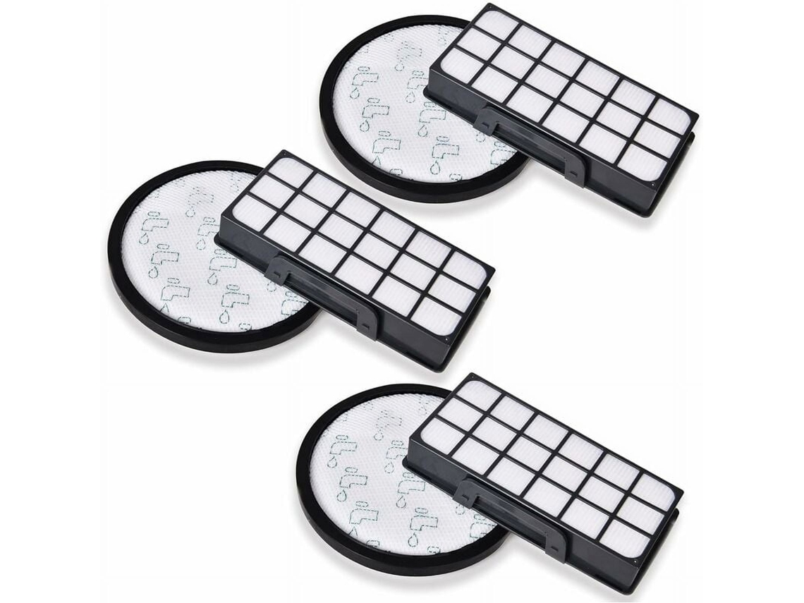 Acessório Aspiradores Para Rowenta X-trem Power Cyclonic R069 Series Hepa Filter (3pcs) Cuich