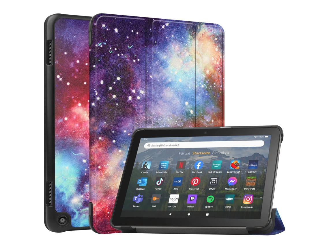 Capa Para Amazon Fire Hd 8/fire Hd 8 Plus 2022 Via Láctea