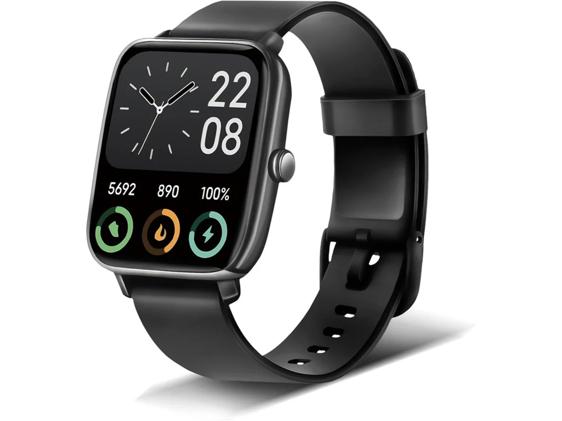 Relógio inteligente com chamada Bluetooth Alexa integrada Fitness Tracker HD 1.8 Frequência cardíaca SpO2 Branco Sono Bestvite