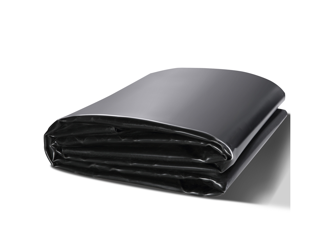 Forro de Lago VEVOR 15 X 20 Pés 45 Mil de Espessura Peles de Lago de Material Epdm Maleável Base de Corte Fácil para Lagos de Peixes Ou Koi