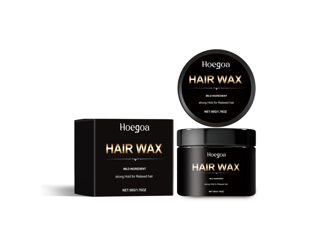 Gel Modelagem Hoegoa Homens Cera Pomada Cuidado Capilar