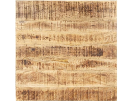 VIDAXL - Tampo de Mesa  (Castanho - Madeira - 70 x 70 cm) Tampo de Mesa  (Castanho - Madeira - 70 x 70 cm)