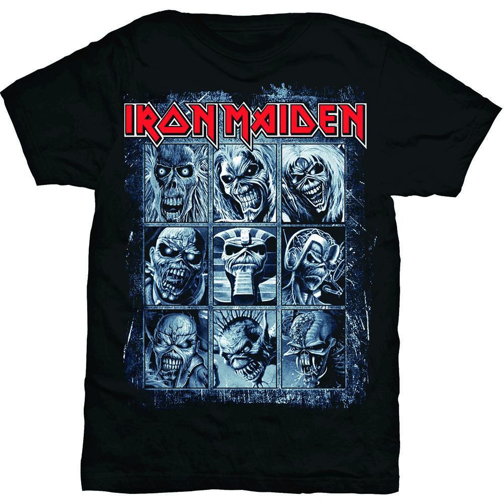 T-Shirt IRON MAIDEN Nine Eddies L