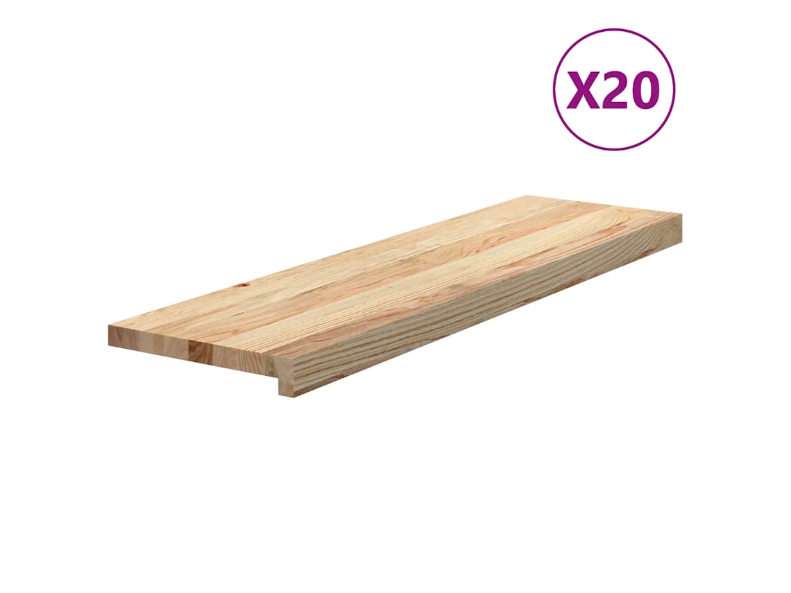 Stair Tread, Stair Treads Vidaxl Marrom Madeira De Carvalho (90 X 30 X 2 Cm)