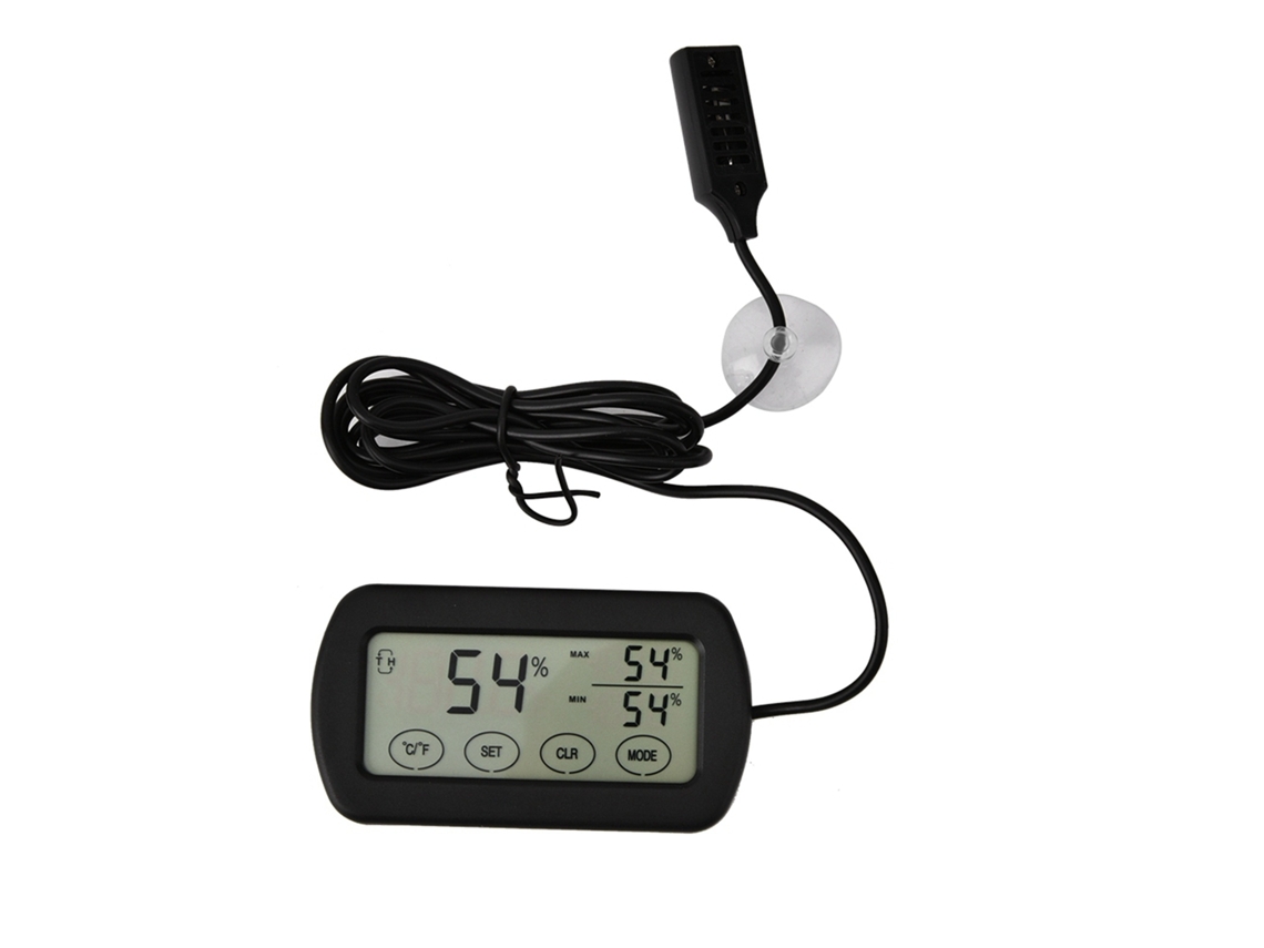 Lurelia Termohigrómetro Cr2032, 0 A 50 °c, Ecrã Lcd, A Pilhas
