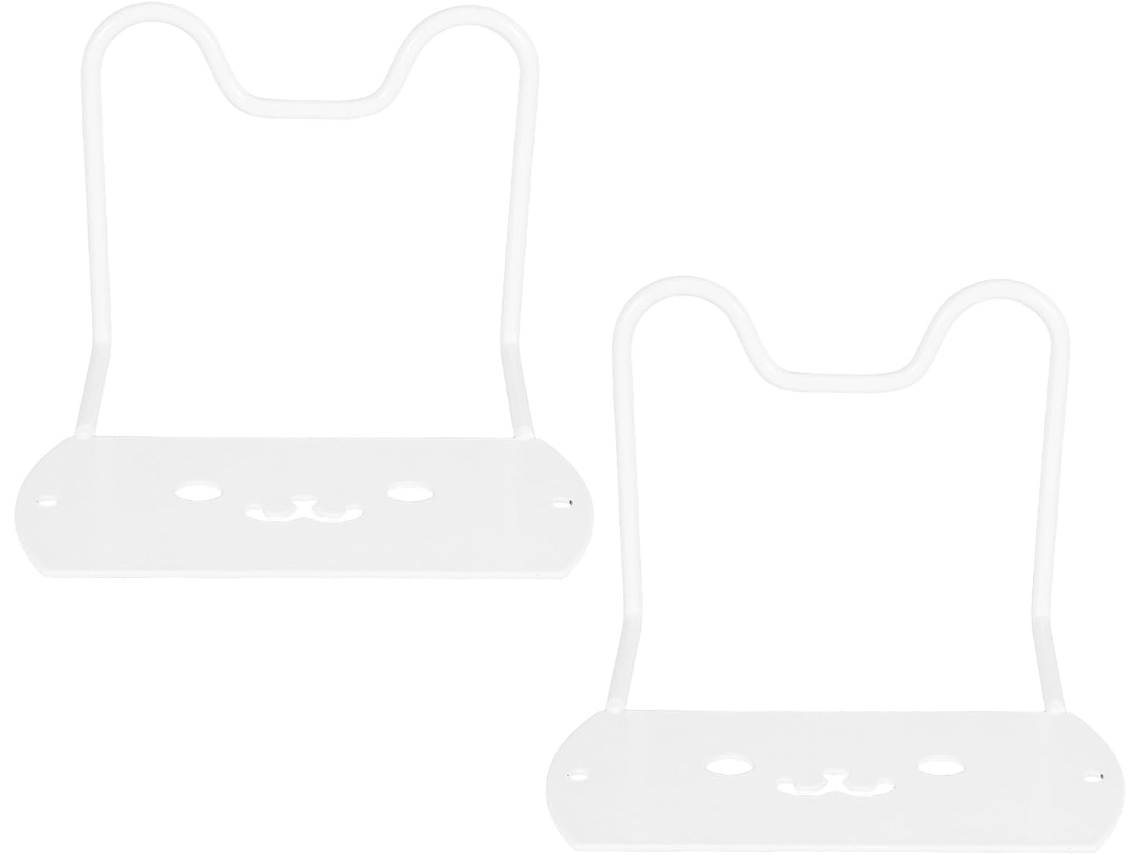 Suportes para Colchões de Cama, 2 Peças, Brancos, com Pés Plástico Antiderrapantes Almofadas Sofá e CHABERLU