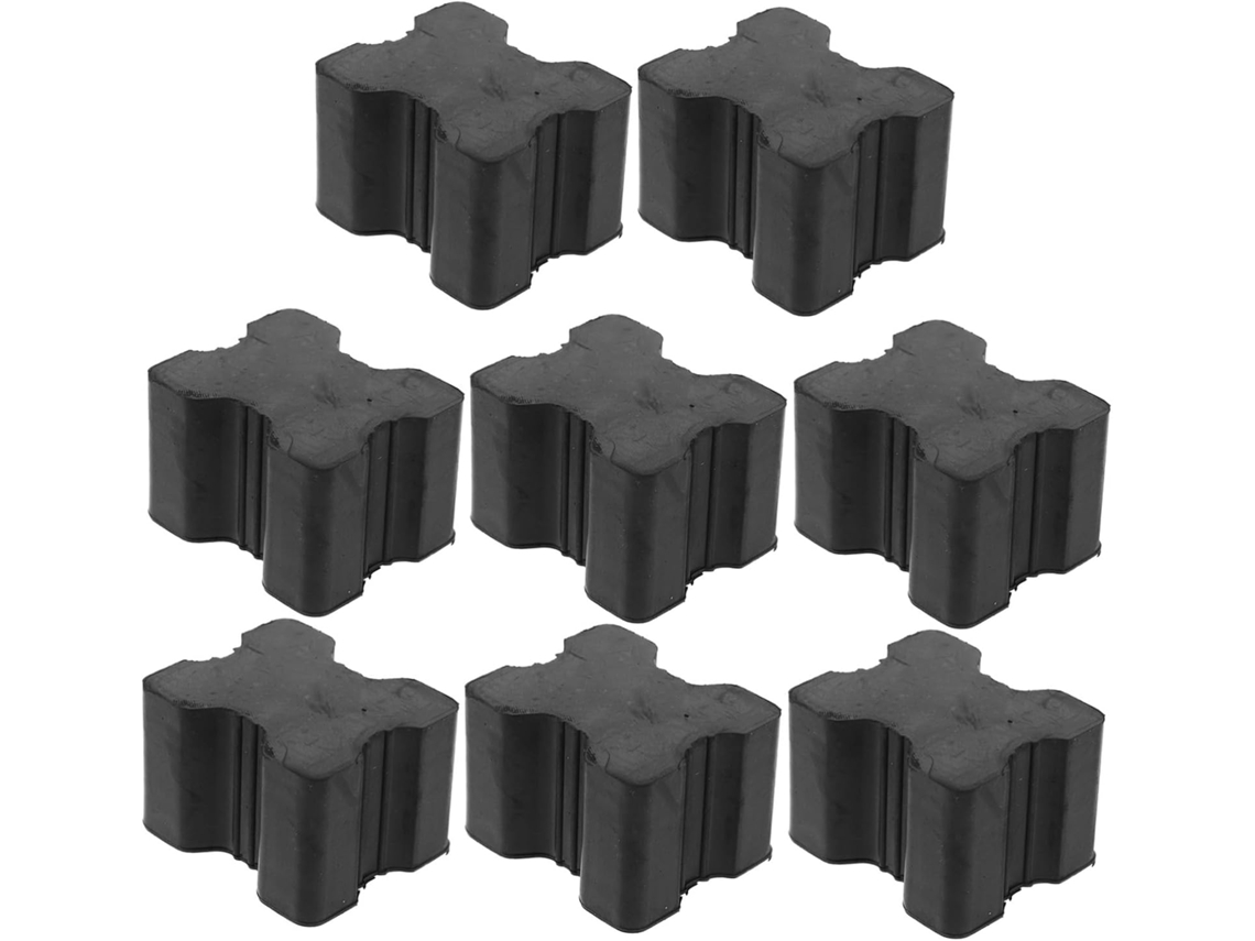 Conjunto de 8 espaçadores transparentes para gotejamento, para penduration, de 1 a 1,5 polegadas.