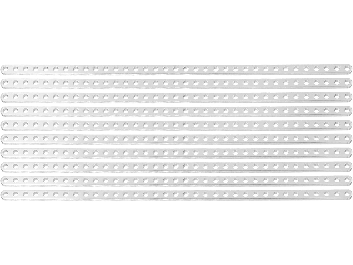 Conector De Placa Reparo Suporte Reto Em Aço Inoxidável Haofy, Leve E Durável Para Móveis De Exterior, 10 Peças